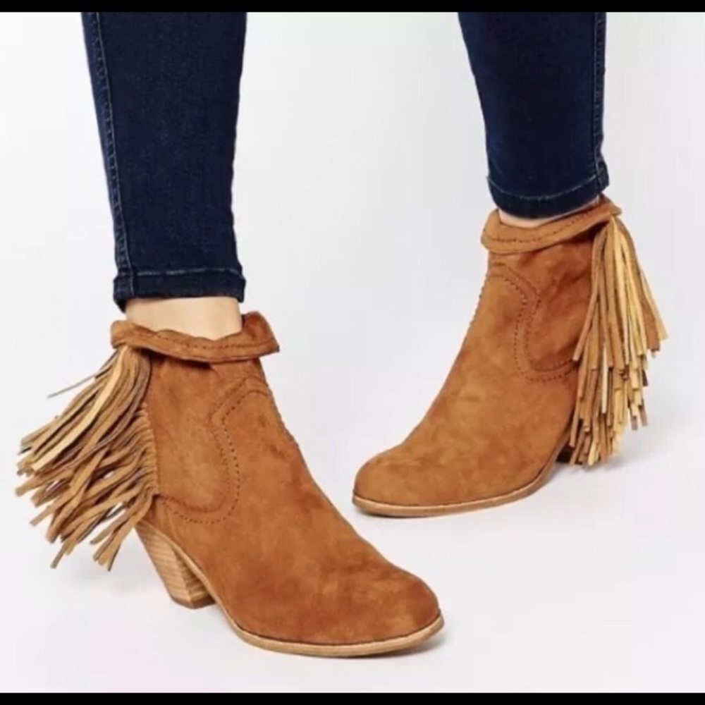 SAM EDELMAN-new! “Louie” fringe booties.